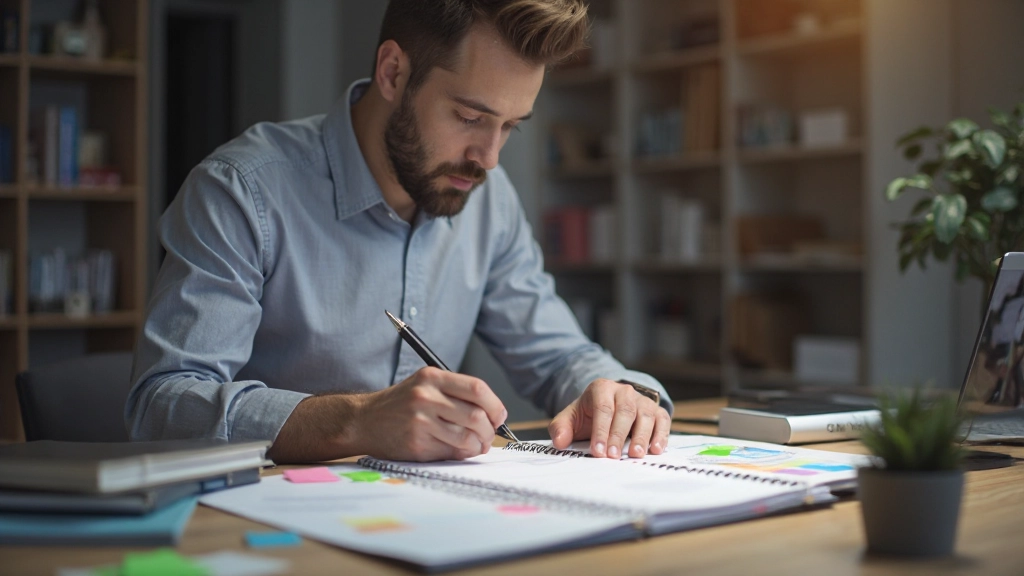 Профессиональное изображение планирования контента для социальных сетей