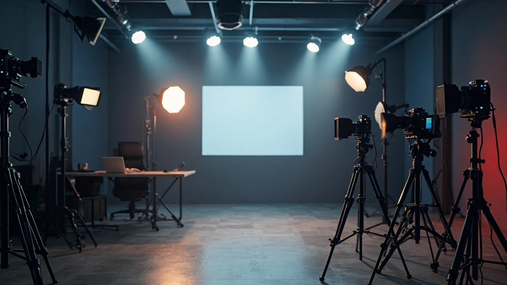 Профессиональная студия видеопроизводства с профессиональным оборудованием